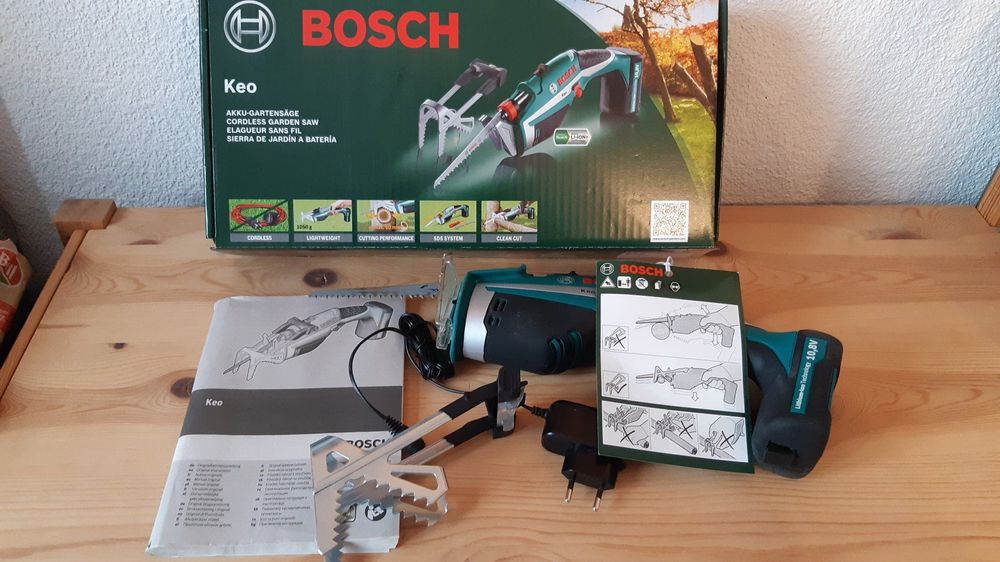Elektrische Bosch-Ast-Säge mit Akku (Gebraucht) in Gempenach für CHF 31 ...