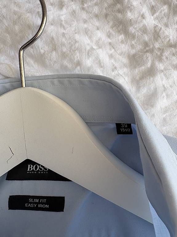 Camicie: Hugo Boss - Chemise bleu clair – Usato da Geneve venduto da tom_d7f8 3