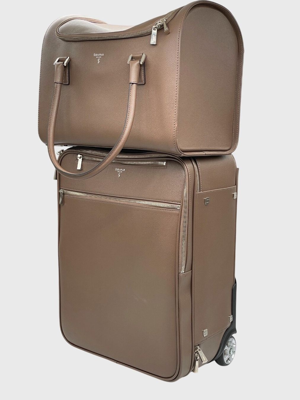 Valigie: Serapian Evolution Reisetasche Braun – Usato da Zürich venduto da shoe_shop 2
