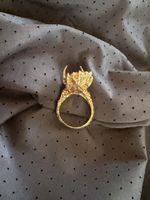 1 bague en or jaune