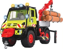 Dickie Mercedes Benz Unimog U530 für Waldarbeiten
