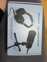 Zoom ZDM-1 Podcast Mic Pack with Headphones New