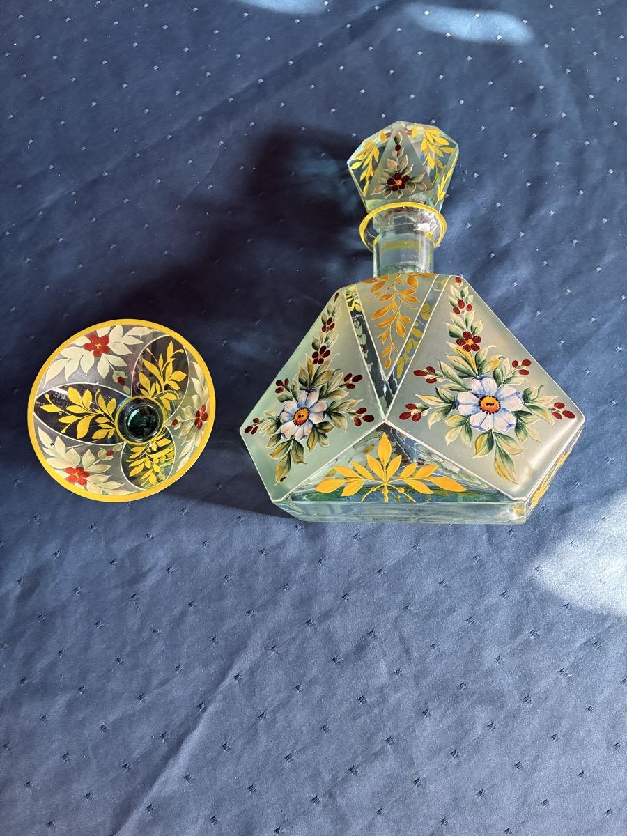 Caraffe: Art Deco Karaffe + 1 Gläschen – Usato da Dornach venduto da Rosengarten