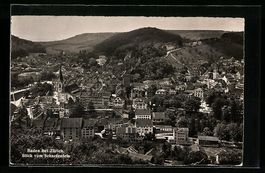 AK Baden, Panoramablick vom Schartenfels