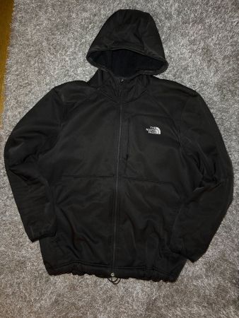The North Face softshell jacket black XXL