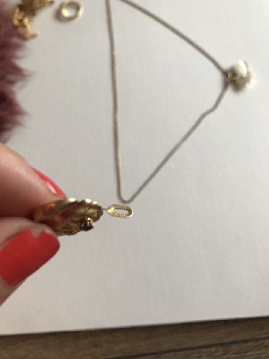 Sonstiger Schmuck: Collier plaqué or et deux pendentifs  – Gebraucht aus Grimisuat von eliseba88 4