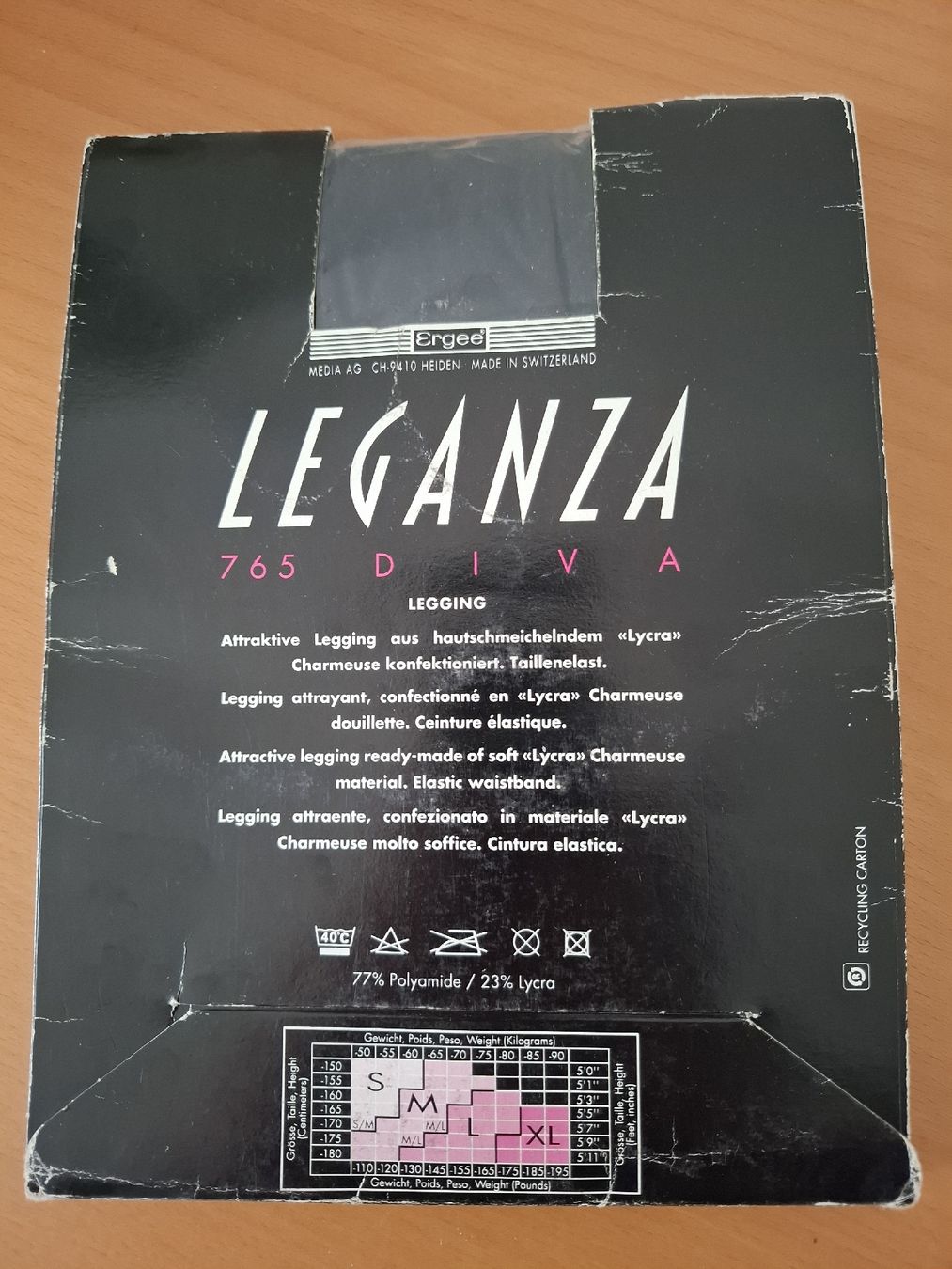 Leggings: Legins leganza Neu – Nuovo e nell'imballaggio originale da Münchenbuchsee venduto da Cori1968 1