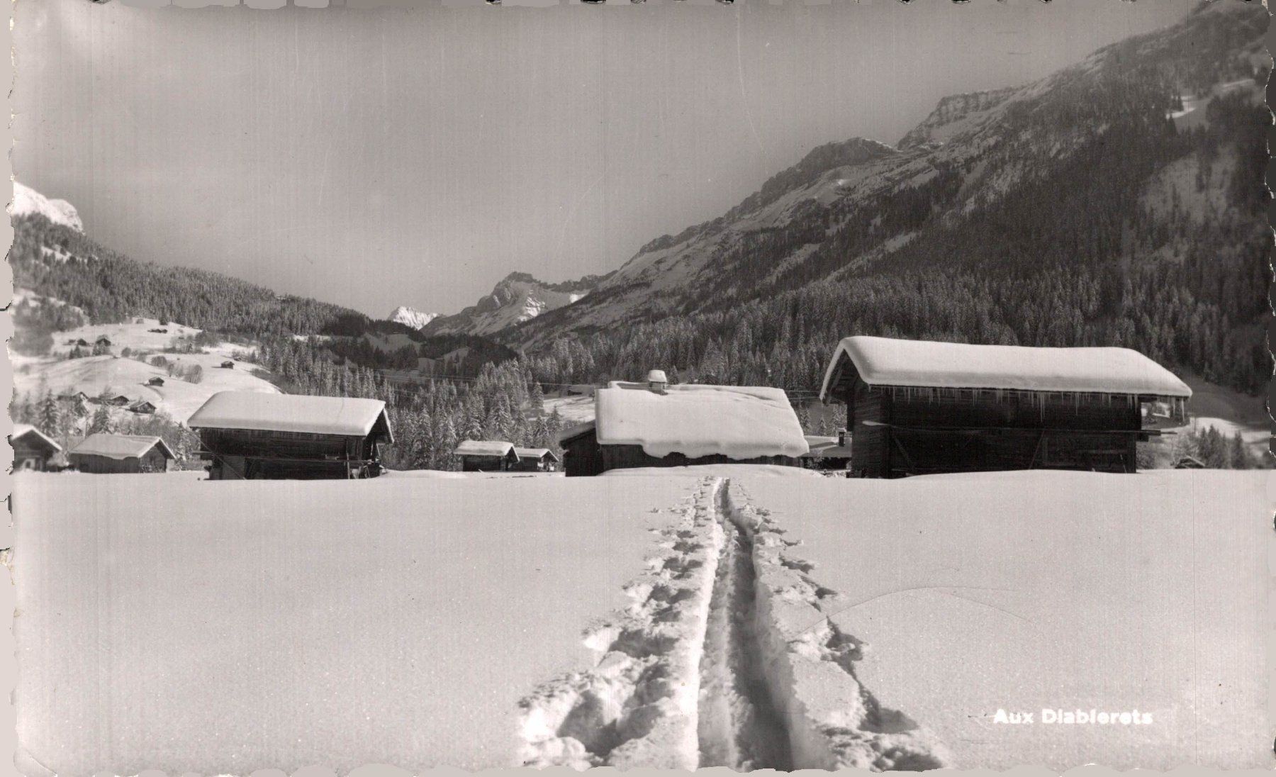 Ansichtskarten: Aux Diablerets – Gebraucht aus Bronschhofen von Astore