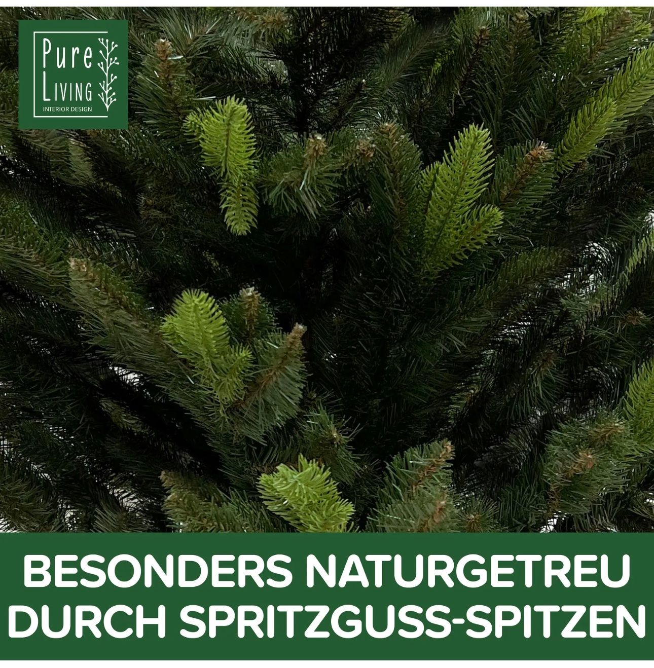 Alle Dekorationen: +deluxe  Weihnachtsbaum Christbaum Tannenbaum 220 cm – Neu und originalverpackt aus Amriswil von JaJa-Express 4