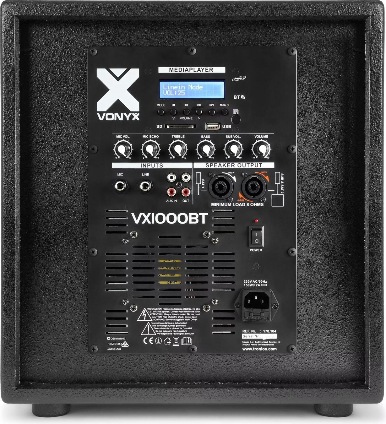 Casse acustiche: PA-System VX1000BT – Usato da Mollis venduto da Glarnerland 3
