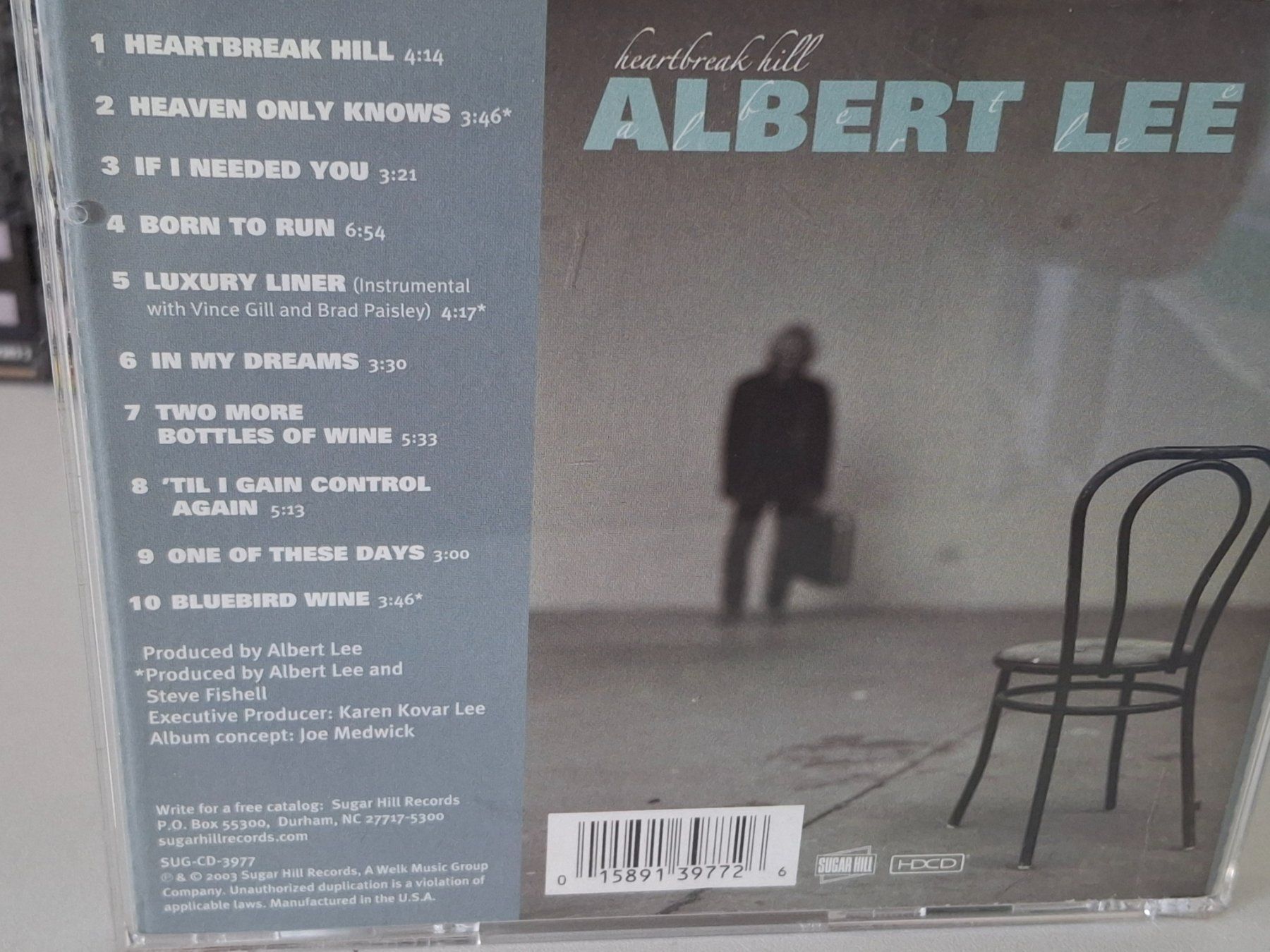 CD: CD Albert Lee - Heartbreak Hill – Usato da Aarberg venduto da Jackup1 1