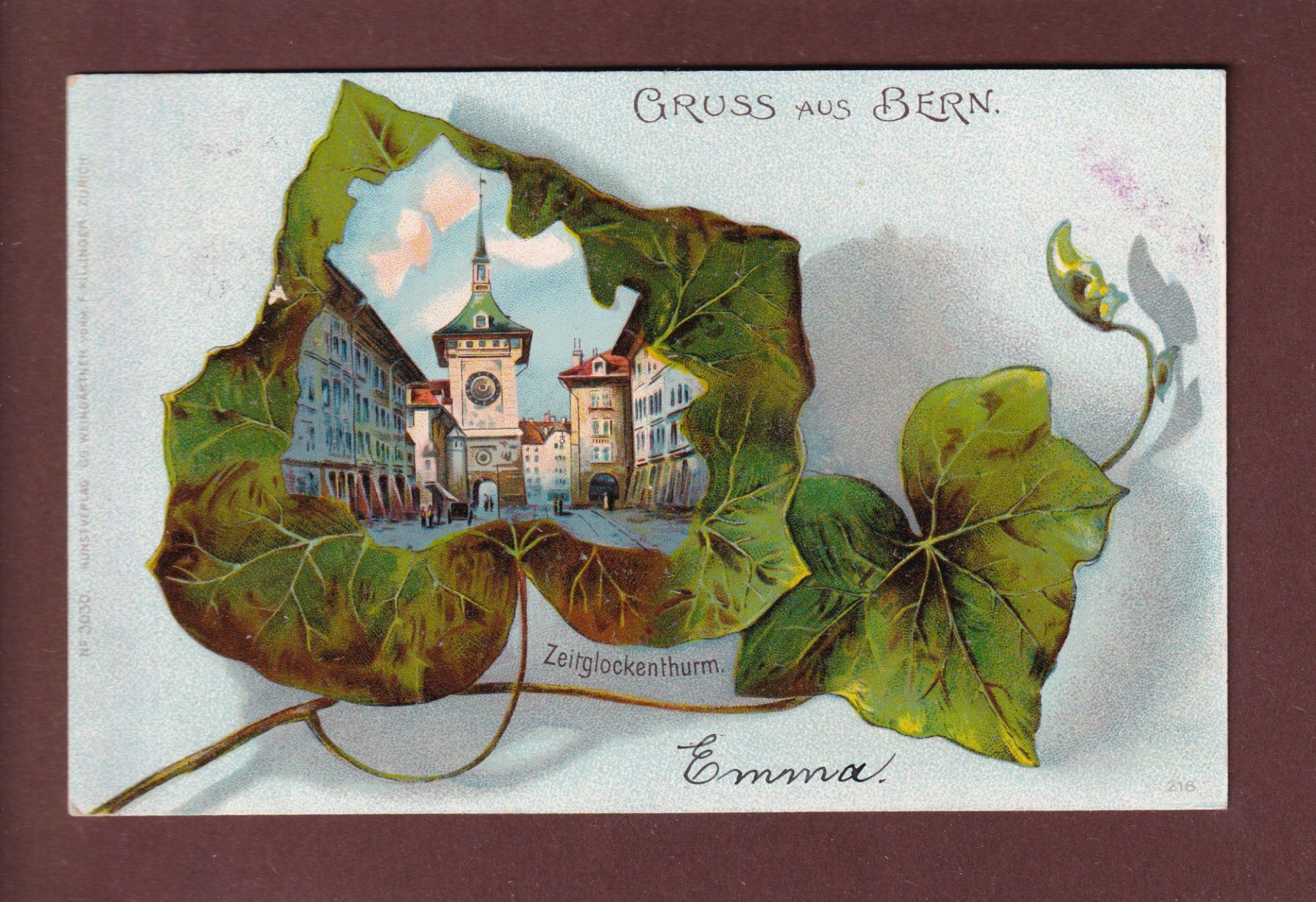 Cartoline postali: Gruss aus BERN - Zeitglockenturm – Usato da Pully venduto da nicecards