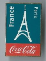 Coca-Cola Placchette & Badge: France Coca-Cola Pin – Usato da Zürich venduto da t24_de