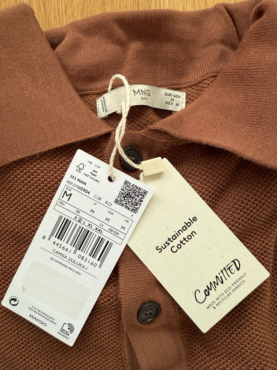 Mango Camicie: Mango Man Hemd, NEU mit Etikett – Nuovo e nell'imballaggio originale da Rheinfelden venduto da seline.n 1