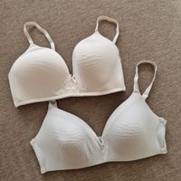 Dorina BH's Groesse 75C, hellrosa und Grau, 2 Stueck