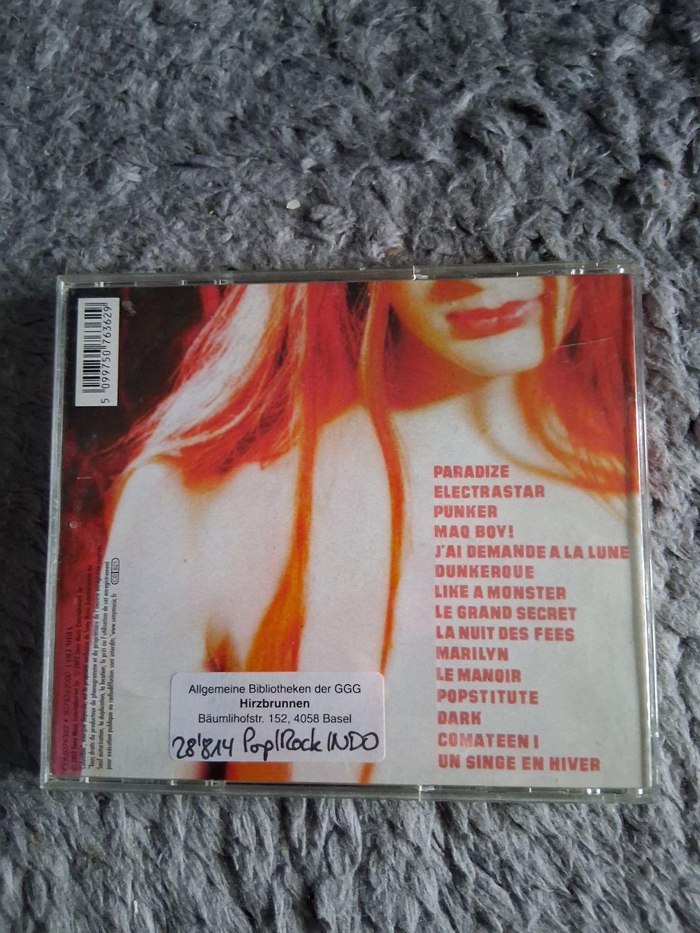 CDs: INDOCHINE      PARADIZE     CD – Gebraucht aus Wetzikon ZH von Ramones01 1
