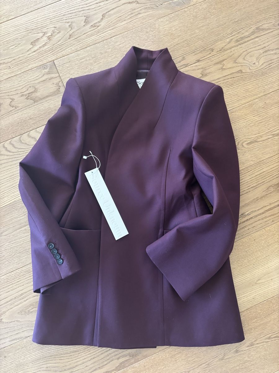 Kleider: Source Unknown Blazer Kleid Gr. S 34/36 bordeaux – Neu und originalverpackt aus Zürich von yves-fck 1