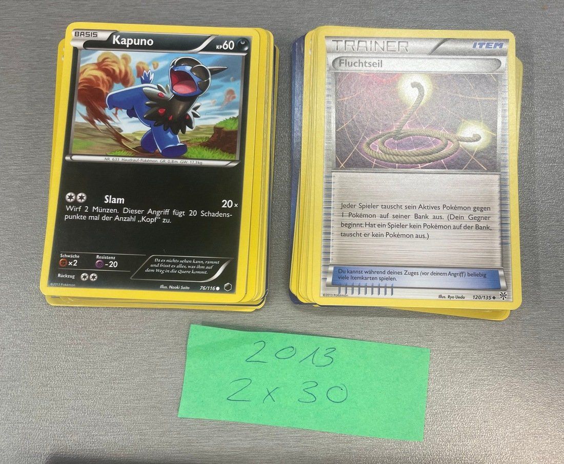 Pokémon Cartes à collectionner: ca . 90 ältere Pokemon Karten von 2013 – D'occasion à Sirnach par sagrotin 1