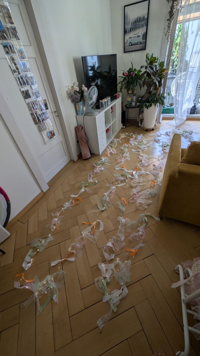 Alle Dekorationen: Girlande Bänder Lichterkette gebraucht 2/2 – Gebraucht aus Zürich von SwisslyJester 2