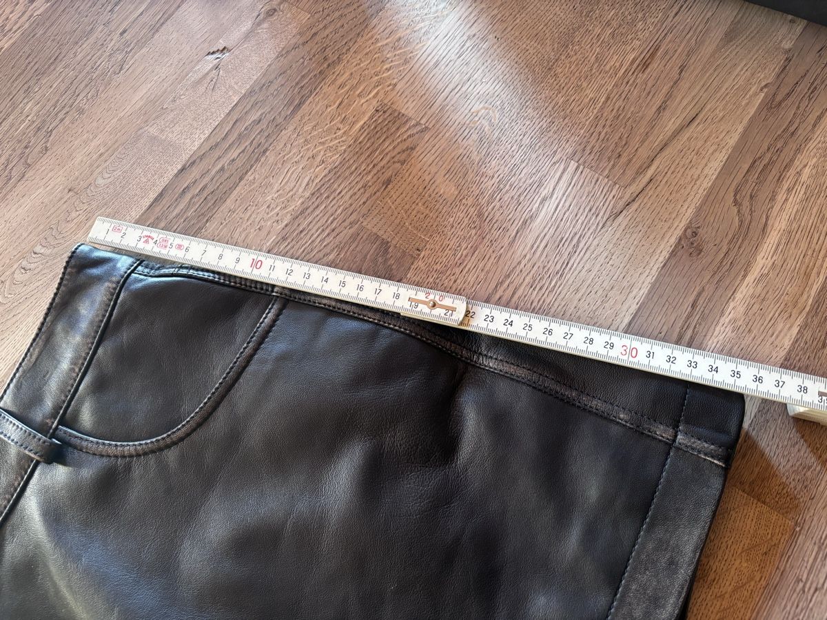 Hosen: Short 2ndday en cuir noir, taille 38 – Neu (gemäss Beschreibung) aus Bulle von nathydaenzer 3