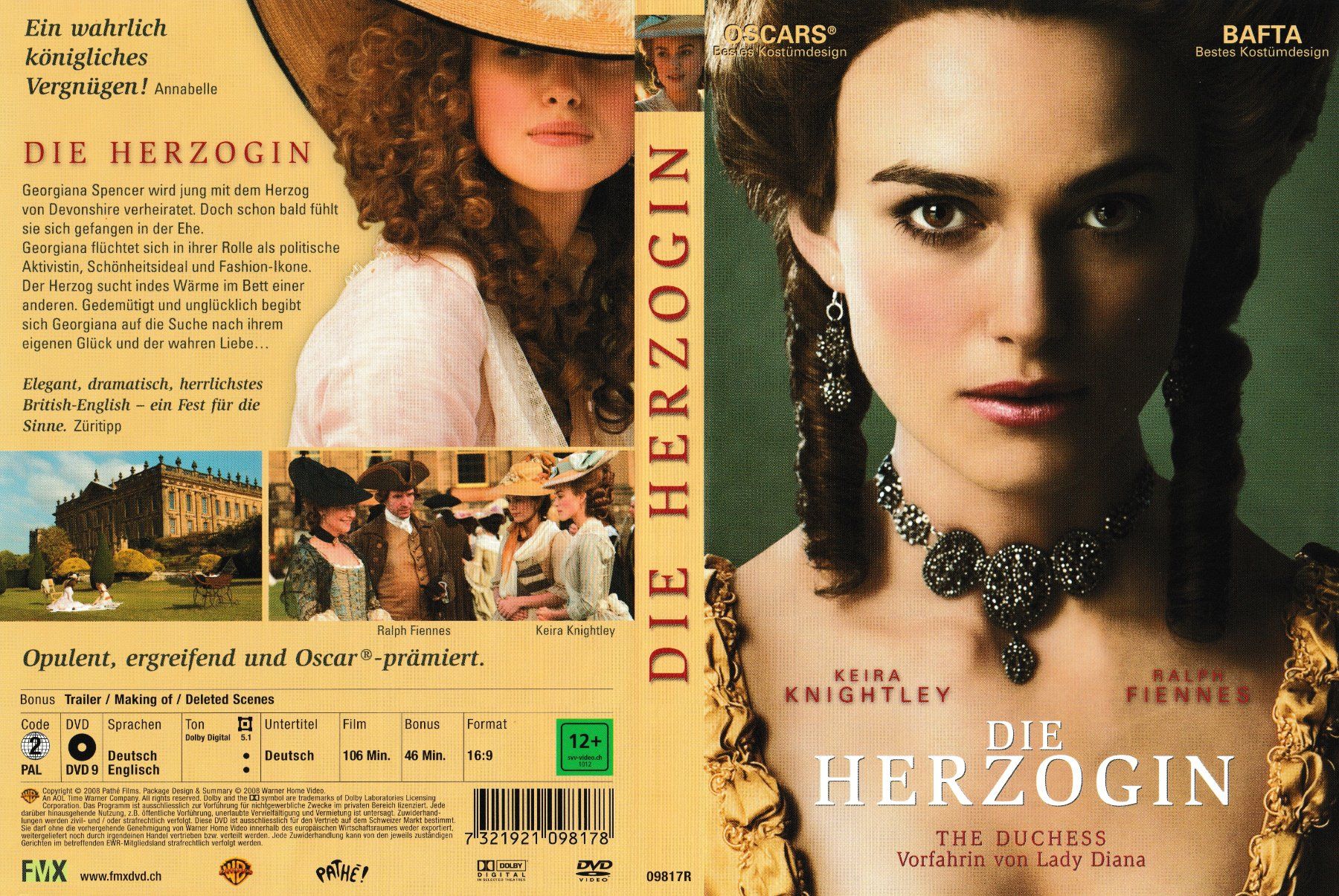 Tutti i DVDs: DVD - Die Herzogin – Usato da Langnau am Albis venduto da MediaRescuerKeLoX