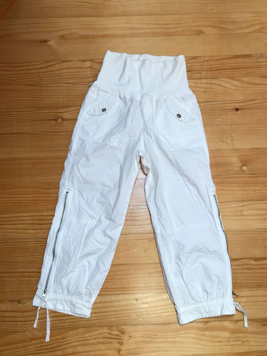 Hosen: Leichte Sommer Hose weiss von Chicorée S – Gebraucht aus Gümmenen von FelizitasHermann 2