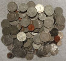 1 kg Münzen aus Mauritius