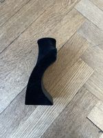Schmuckständer Halskette schwarz Samt guter Zustand