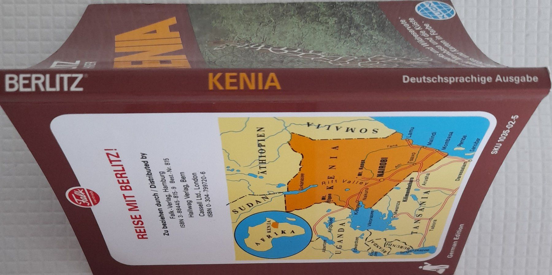 Libri: Reiseführer Kenia Berlitz – Usato da Zürich venduto da Zurich 2