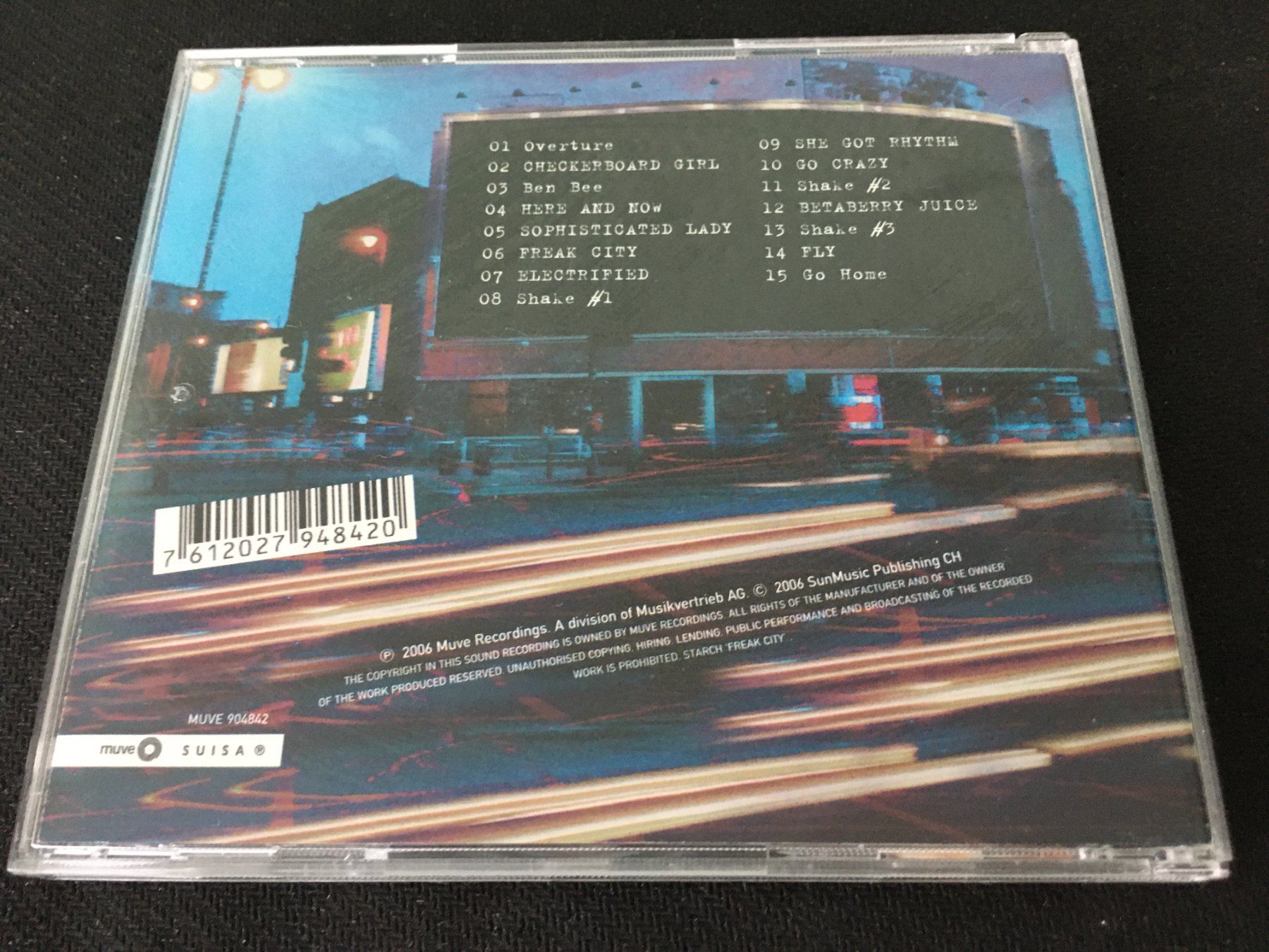 CD: Starch - Freak City -CD- – Usato da St.Gallen venduto da MedienJoe 2