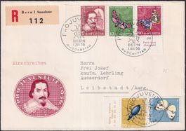 1956, Pro Juventute FDC J163-J167 kompletter Satz, sauber!