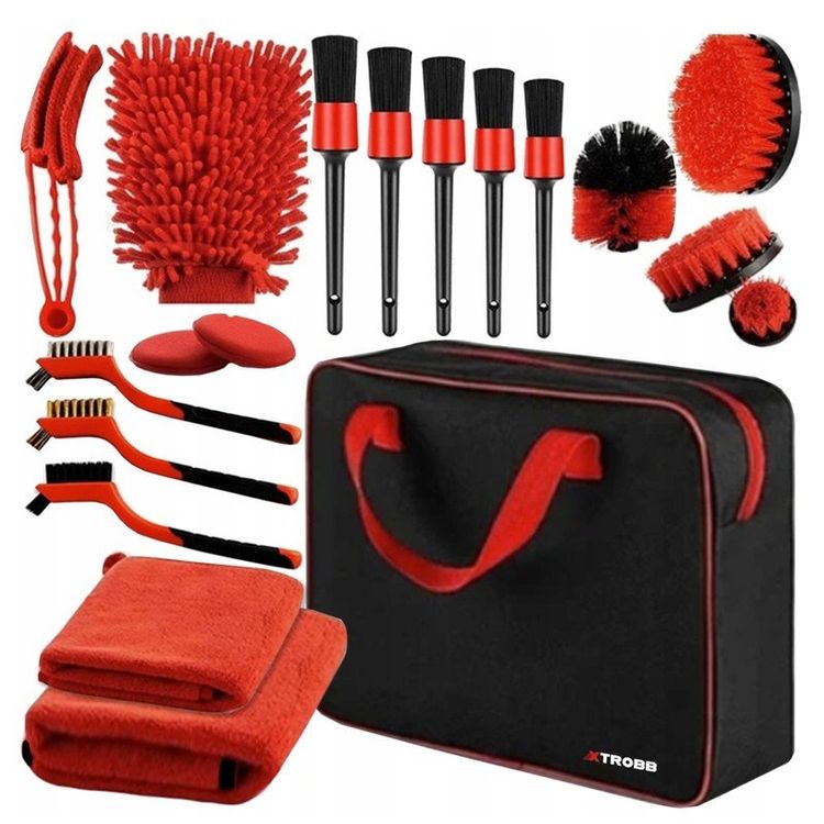 MOWOT Blackstone Grill Reinigungsset 16-tlg - Mit Steinen, Schaber & Schwämmen