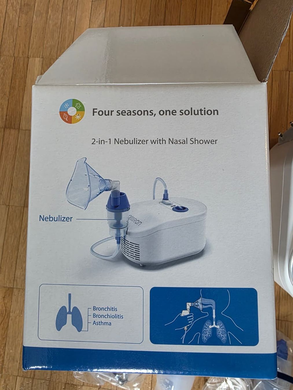 Omron Attrezzature mediche: OMRON C102 Total - 2-in-1-Inhalationsgerät – Usato da Münchenbuchsee venduto da penny9 2