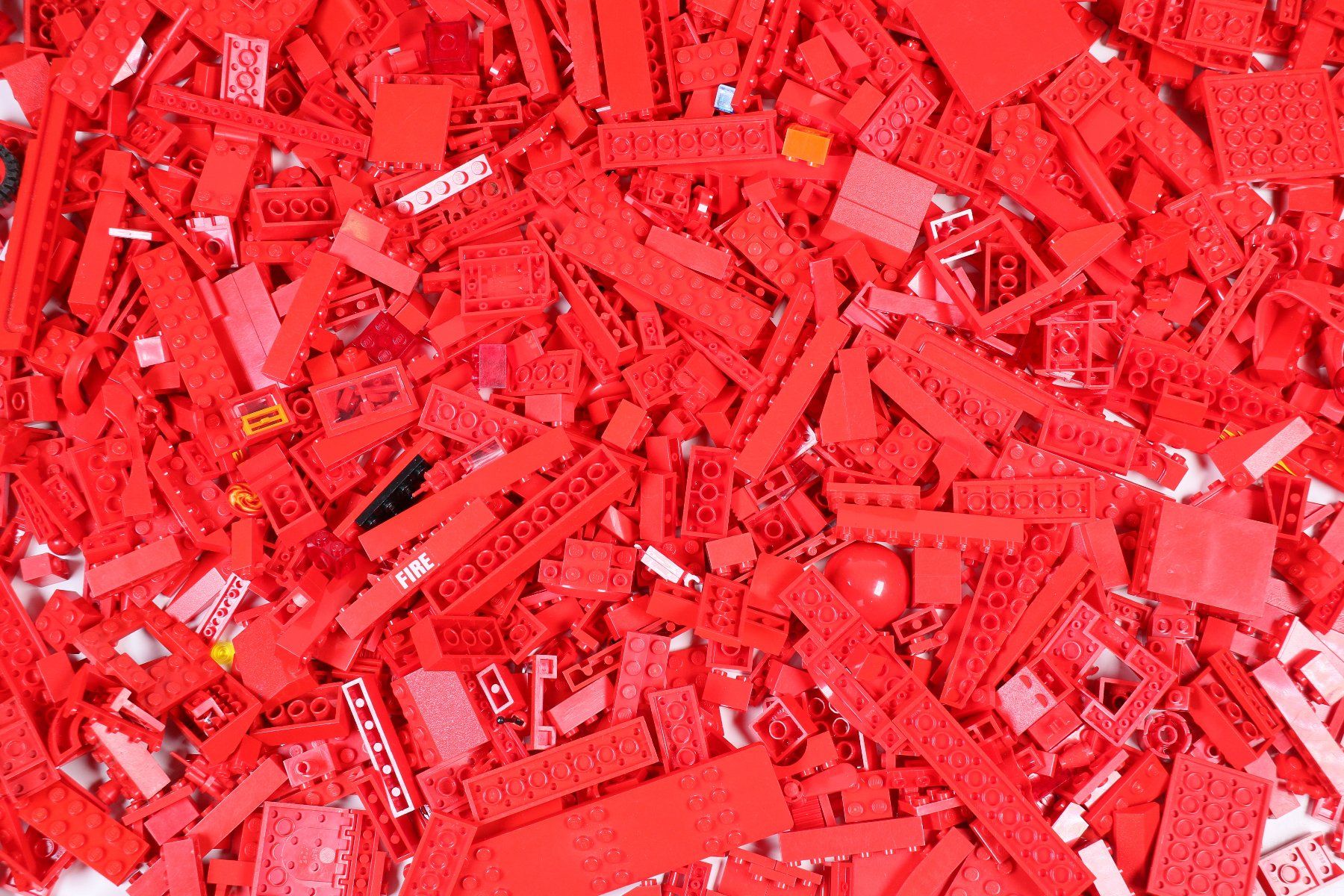 Lego Kit di costruzioni: 1.5 kg. rote Legoteile – Usato da Hettlingen venduto da Scholi99 1