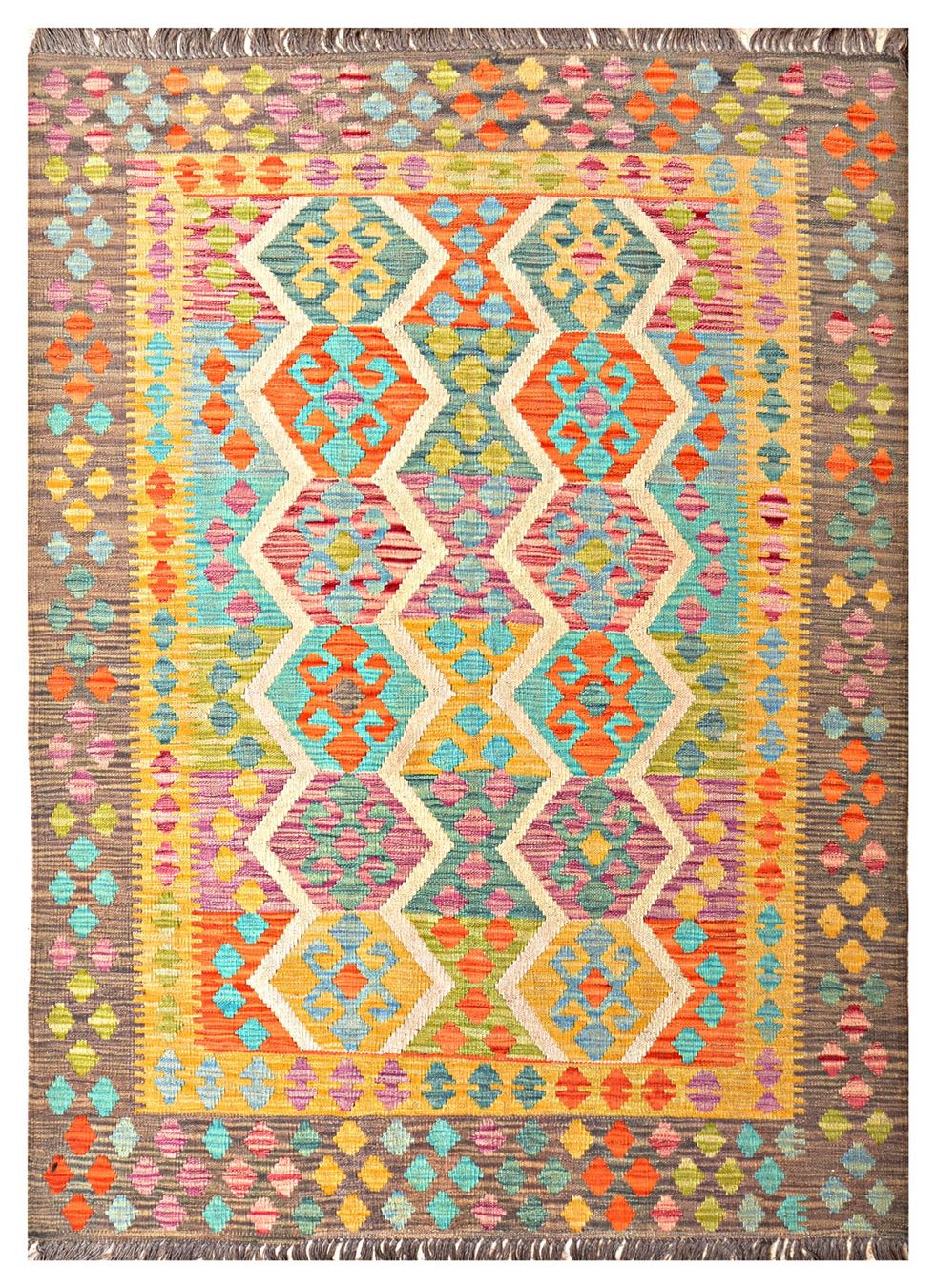 Kelim Tappeti: Oriente Kelim Teppich 150x200 Cm – Nuovo e nell'imballaggio originale da Lahore venduto da Fairways79 8