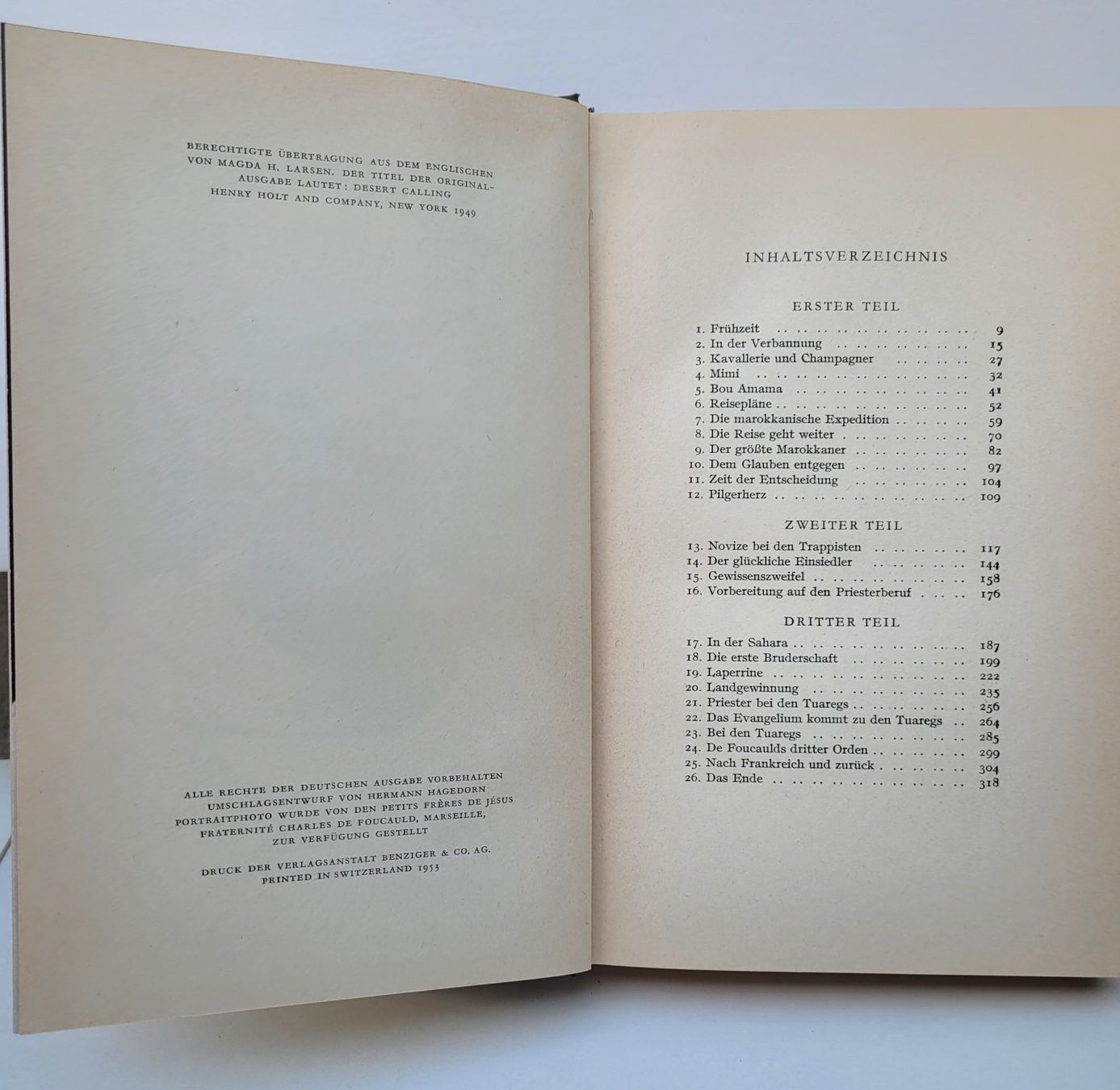 Libri: Anne Fremantle: Ruf der Wüste – Usato da Oberuzwil venduto da rtr_wp6m 1