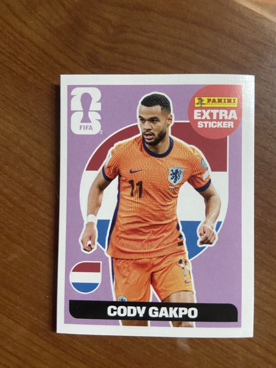 Panini Carte collezionabili: Panini  Extra Sticker Cody Gakpo Lila – Nuovo (secondo la descrizione) da Lotzwil venduto da kie_t777