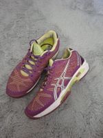 Baskets Asics Gel femme violet/jaune taille 39,5 bon état