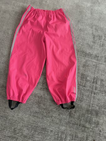 Pinke Reima Regenhose 104