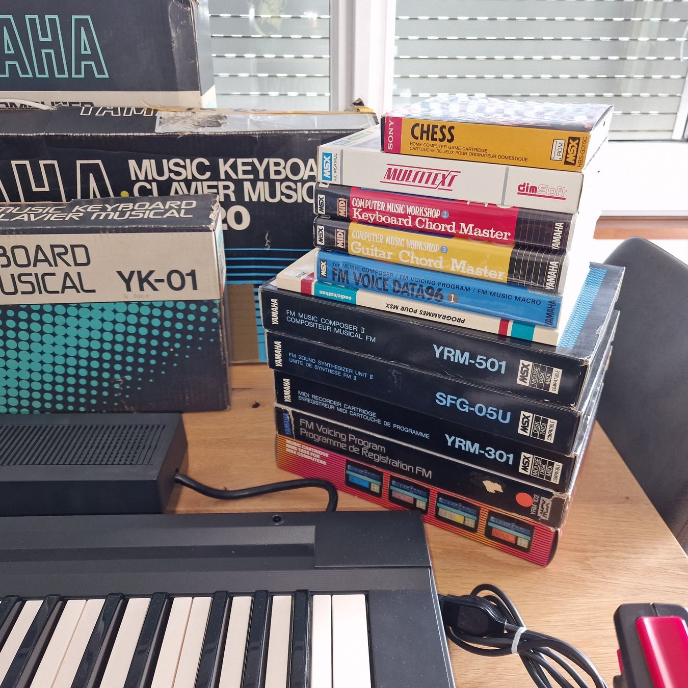 Studioequipment: MSX Yamaha CX5M et accessoires – Gebraucht aus Courgenay von  4