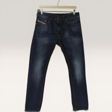 Diesel Thavar Jeans W31 L32 Dunkelblau - Slim-Skinny