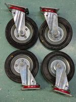 4 Stück Wicke Lenkrollen ø 200 mm x B 50 mm [gebraucht]