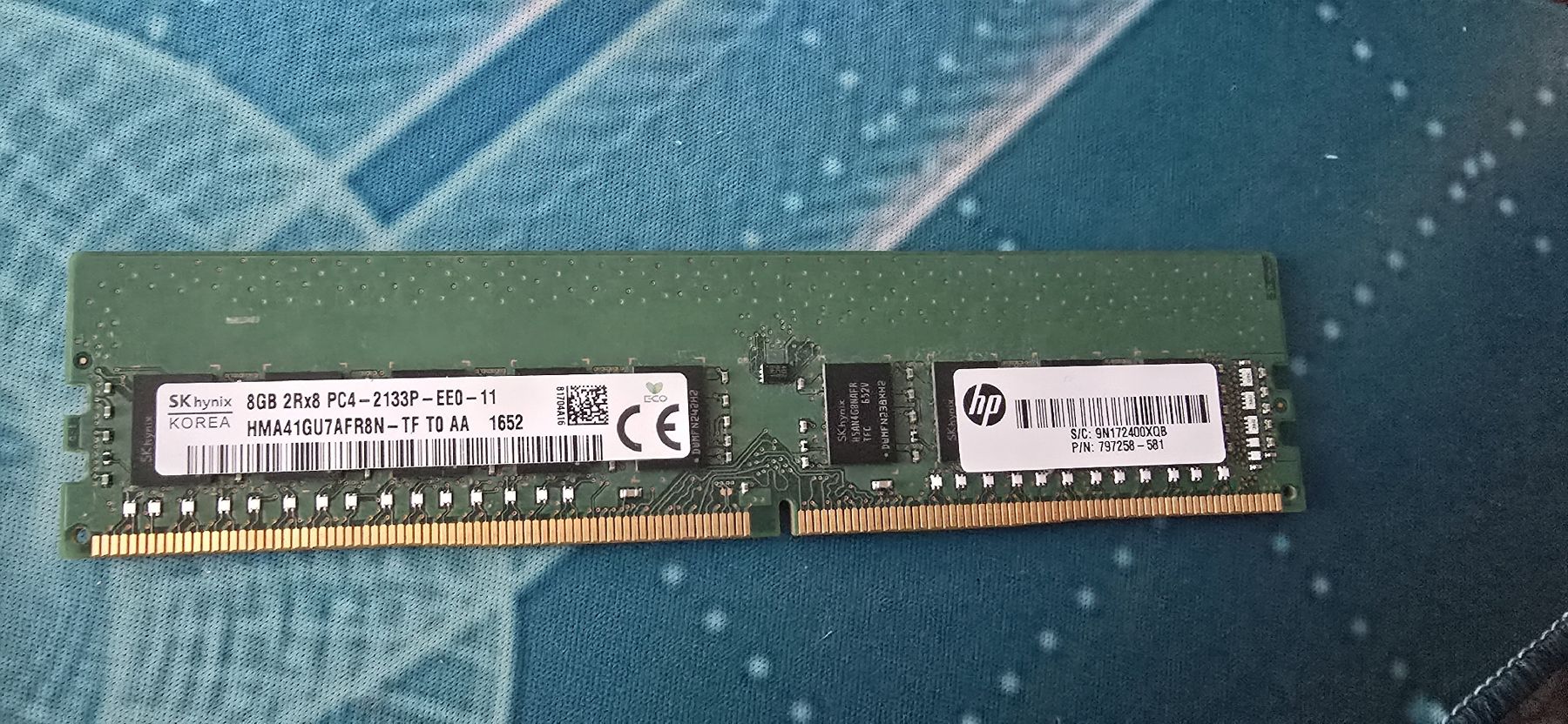 Memoria / RAM: 8GB DDR4 PC4 2133P Hynix – Usato da Thun venduto da Vtecinside999