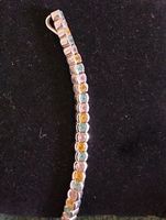 Pendentif  14.5 cm. Argent 925  pierres  naturelles  neuves.
