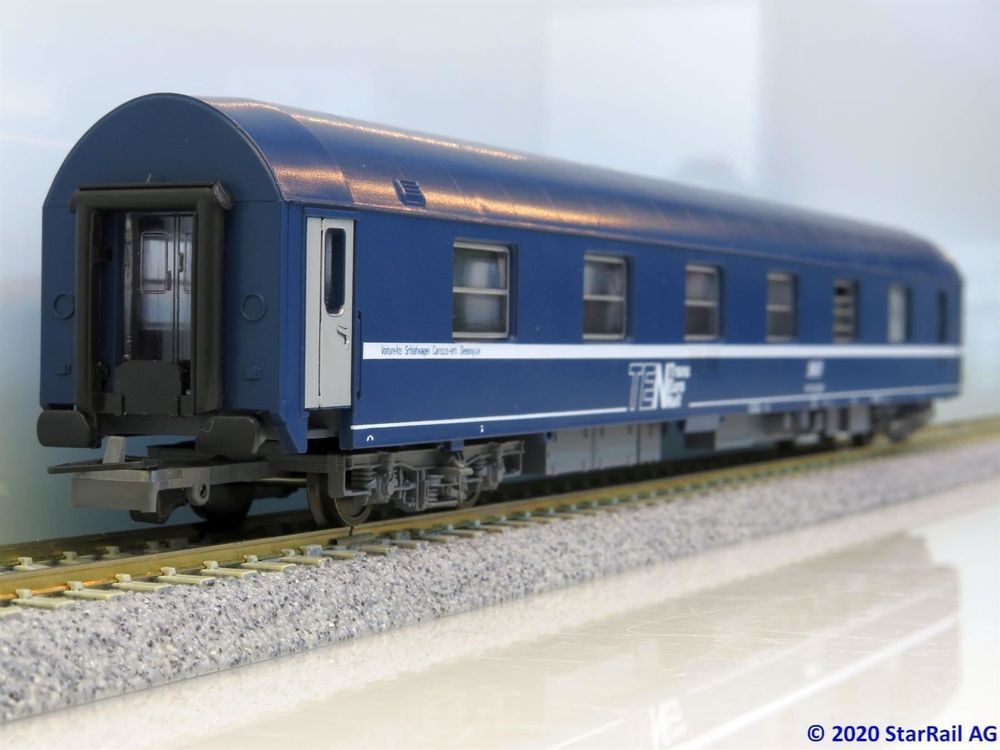 Jouef 529800 SNCF Trans Euro Nuit 61 87 75-71 126-9 IV (Neu (gemäss ...