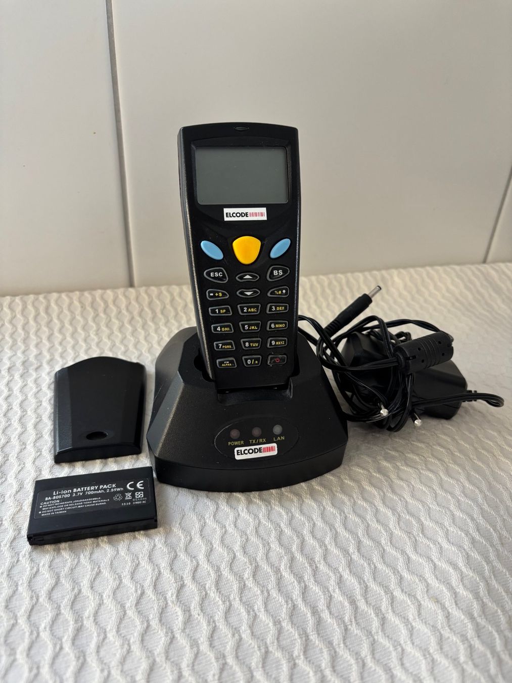 Scanner: Mobiler Barcodescanner Elcode 8001 Terminal - C – Gebraucht aus Einigen von Medicom-Pharma
