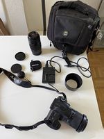 Sony Alpha 200 DSLR Set mit 2 Objektiven + Tasche + Zubehör