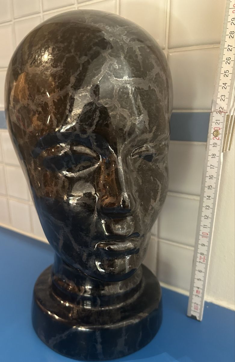 Skulpturen & Statuen: Dekorativer Kopf aus Keramik  – Gebraucht aus Bülach von larson27 1