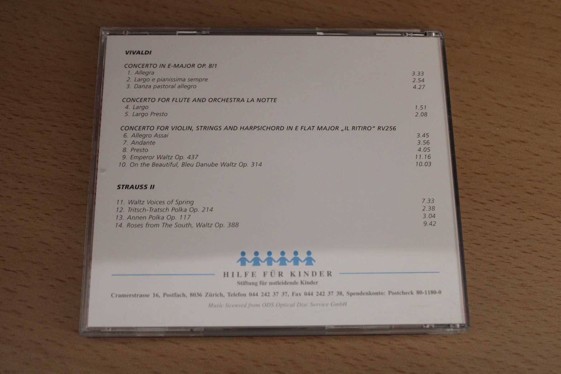 CDs: Vivaldi - Strauss 2, F7, CD – D'occasion à Sessa par fraenklishop 1