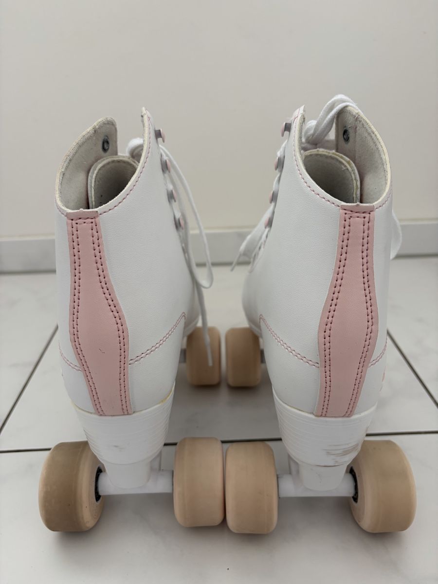 Pattini in linea & Pattini a rotelle: Rollschuhe SFR weiss rosa Grösse 38 – Usato da Baden venduto da van_kth2 2